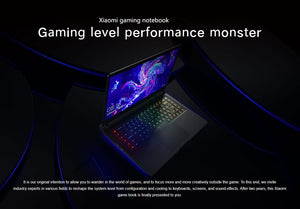 Xiaomi Gaming Laptop i7-8750H CPU GTX 1060  16GB RAM colorful backlit notebook