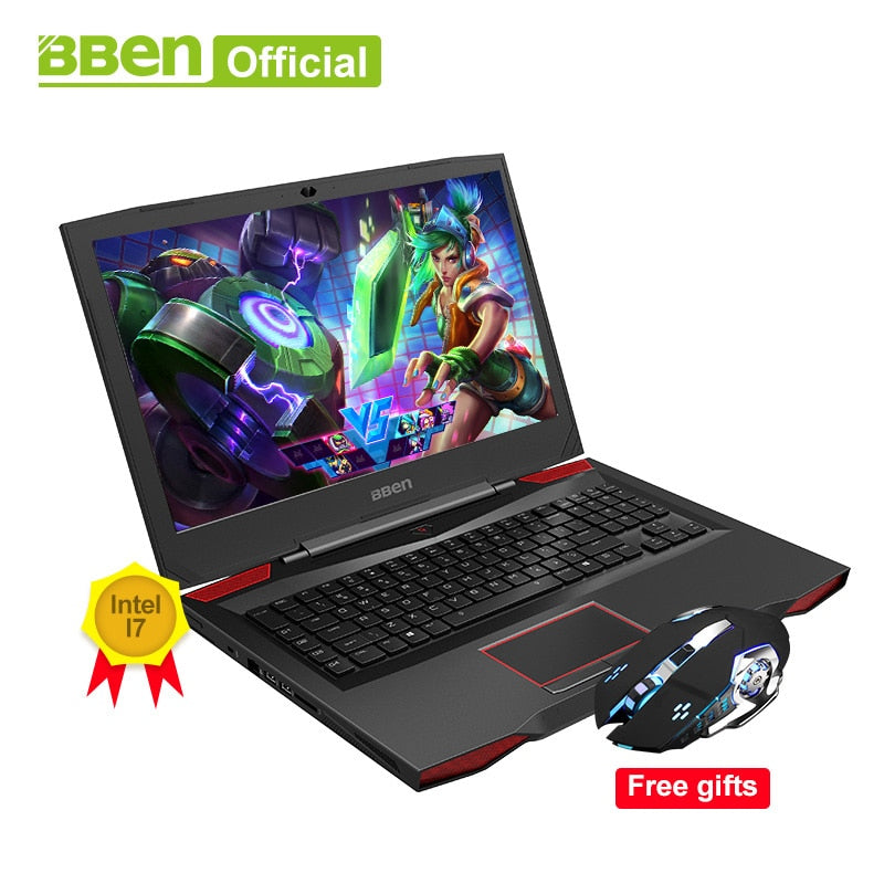 BBEN G17 17.3 inch Gaming Laptop i7 cpu GDDR5